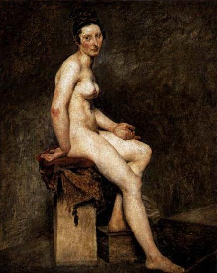 Eugene Delacroix Mlle Rose oil painting image